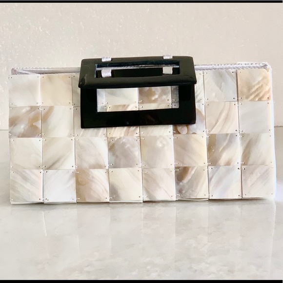 Handbags - Handbag Iridescent  ‘Mother of Pearl’.